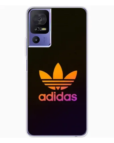 Чехол для TCL 605 с картинкой «Градиент Adidas»