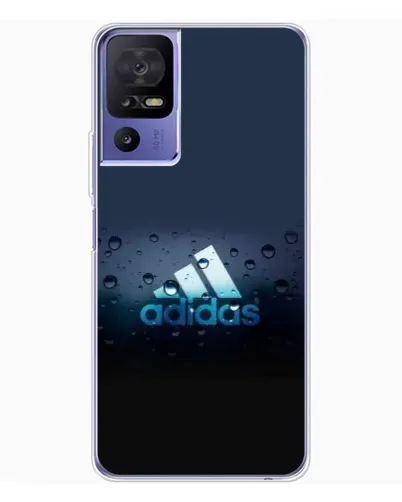 Чехол для TCL 605 с картинкой «Adidas Water Drops»