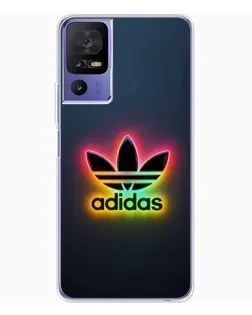 Чехол для TCL 605 с картинкой «Неоновый Adidas»