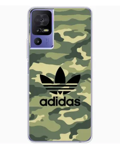 Чехол для TCL 605 с картинкой «Милитари стиль Adidas»