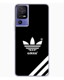 Чехол для TCL 605 с картинкой «Adidas с диагональными полосами»
