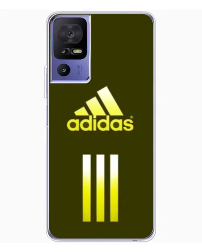 Чехол для TCL 605 с картинкой «Оливковый градиент Adidas»