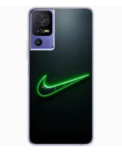 Чехол для TCL 605 с картинкой «Неоновый контур Nike» Чехол для TCL 605 с картинкой «Неоновый контур Nike»