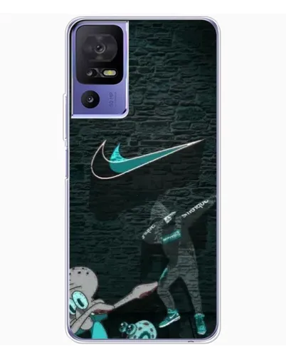 Чехол для TCL 605 с картинкой «Спортивный арт Nike»