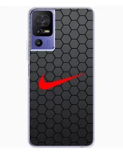 Чехол для TCL 605 с картинкой «Nike — карбоновая сетка» Чехол для TCL 605 с картинкой «Nike — карбоновая сетка»