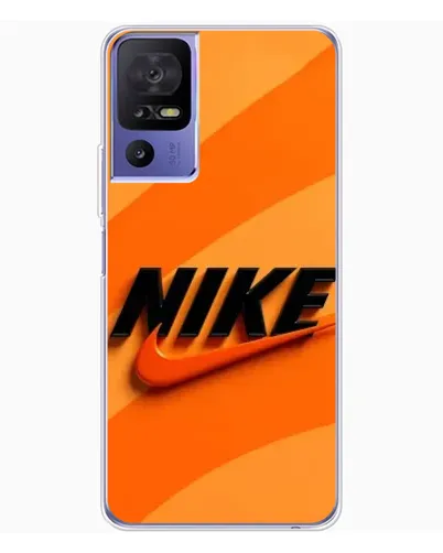 Чехол для TCL 605 с картинкой «Оранжевый драйв Nike»