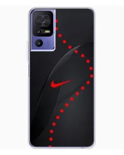 Чехол для TCL 605 с картинкой «Абстрактный дизайн Nike»
