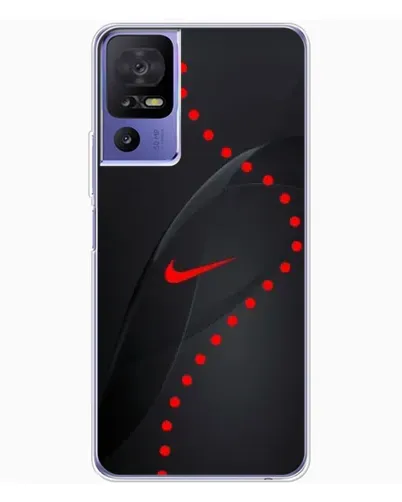 Чехол для TCL 605 с картинкой «Абстрактный дизайн Nike»