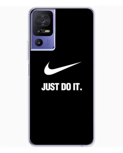 Чехол для TCL 605 с картинкой «Классический принт Nike»