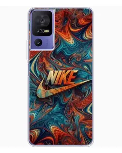 Чехол для TCL 605 с картинкой «Nike в абстракции»