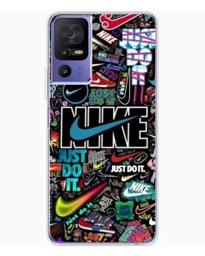 Чехол для TCL 605 с картинкой «Яркий коллаж Nike» Чехол для TCL 605 с картинкой «Яркий коллаж Nike»