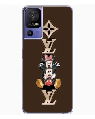Чехол для TCL 605 с картинкой «LV и Микки Маус»