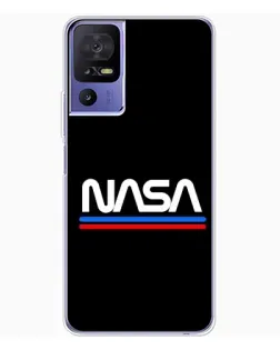 Чехол для TCL 605 с картинкой «NASA — классика Red Blue» Чехол для TCL 605 с картинкой «NASA — классика Red Blue»