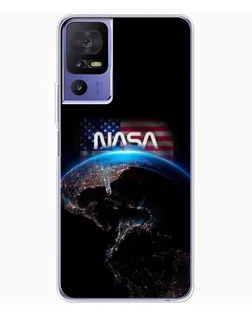Чехол для TCL 605 с картинкой «Земля из космоса NASA»
