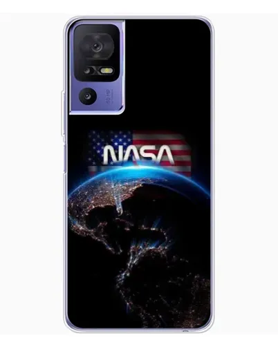 Чехол для TCL 605 с картинкой «Земля из космоса NASA»