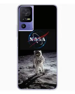 Чехол для TCL 605 с картинкой «Астронавт на Луне»