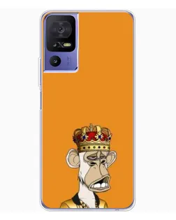 Чохол для TCL 605 з картинкою «Золота мавпа Bored Ape»