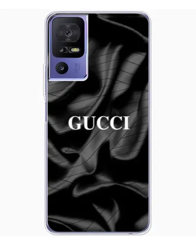 Чохол для TCL 605 з картинкою «Gucci — шовкові хвилі»