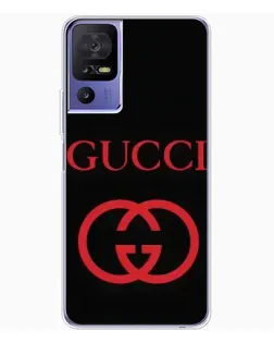 Чохол для TCL 605 з картинкою «Gucci — червоний логотип»