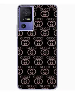 Чохол для TCL 605 з картинкою «Класична монограма Gucci»