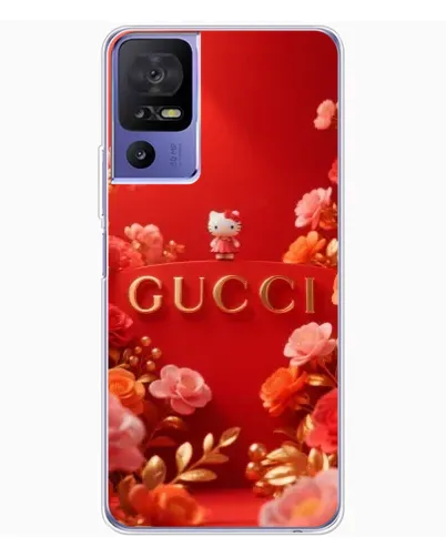 Чохол для TCL 605 з картинкою «Gucci — золотий сад»