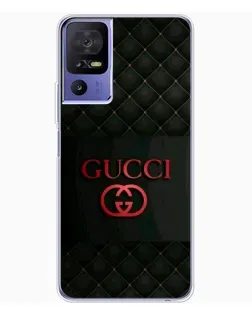 Чохол для TCL 605 з картинкою «Gucci — стьобаний чорний»