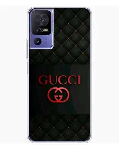 Чохол для TCL 605 з картинкою «Gucci — стьобаний чорний»