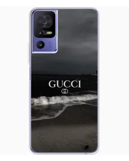 Чохол для TCL 605 з картинкою «Gucci — морський прибій»