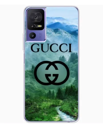 Чохол для TCL 605 з картинкою «Gucci — гірський пейзаж»