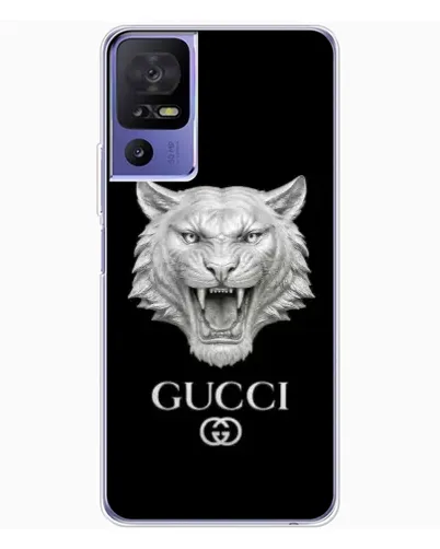 Чохол для TCL 605 з картинкою «Gucci — срібний лев» Чохол для TCL 605 з картинкою «Gucci — срібний лев»