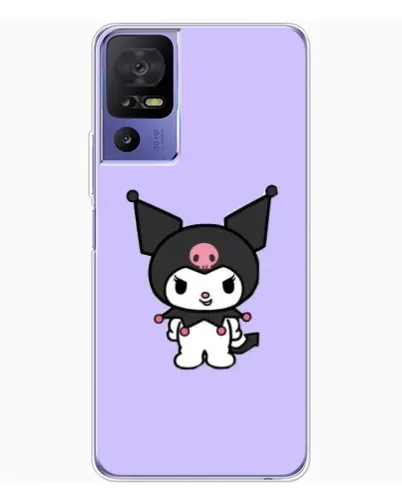 Чехол для TCL 605 с картинкой «Kuromi — нежный фиолетовый» Чехол для TCL 605 с картинкой «Kuromi — нежный фиолетовый»