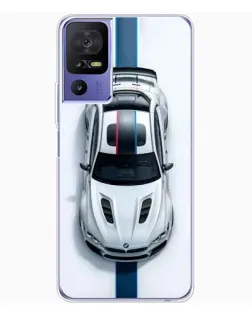 Чехол для TCL 605 с картинкой «Вид сверху — BMW M»