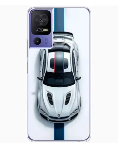 Чехол для TCL 605 с картинкой «Вид сверху — BMW M»