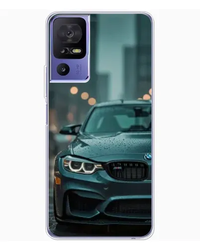 Чехол для TCL 605 с картинкой «BMW в огнях города»