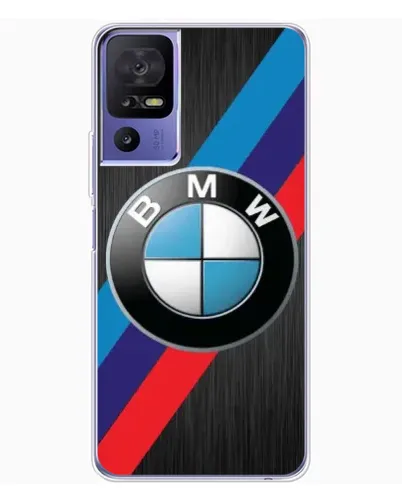 Чехол для TCL 605 с картинкой «BMW M-stripes стиль»