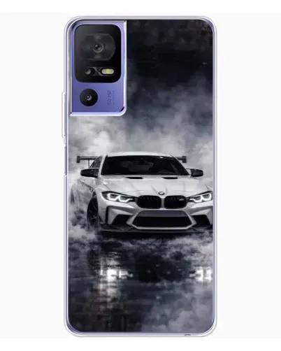 Чехол для TCL 605 с картинкой «BMW сквозь туман»