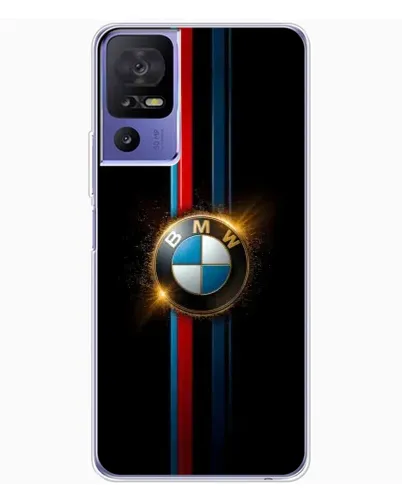 Чехол для TCL 605 с картинкой «BMW M-Power неон»