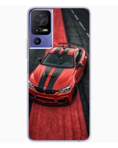 Чехол для TCL 605 с картинкой «BMW на красной дорожке»