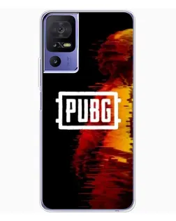 Чохол для TCL 605 з картинкою «Яскравий логотип PUBG»