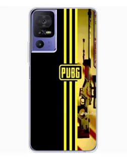 Чохол для TCL 605 з картинкою «PUBG — камуфляжний шолом»