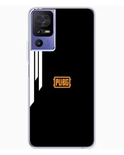 Чохол для TCL 605 з картинкою «PUBG — вертикальні лінії»