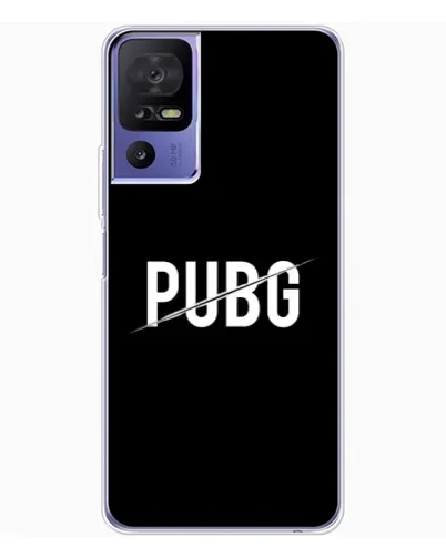 Чохол для TCL 605 з картинкою «PUBG — білий логотип» Чохол для TCL 605 з картинкою «PUBG — білий логотип»