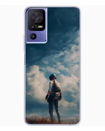 Чохол для TCL 605 з картинкою «Герой PUBG на скелі» Чохол для TCL 605 з картинкою «Герой PUBG на скелі»
