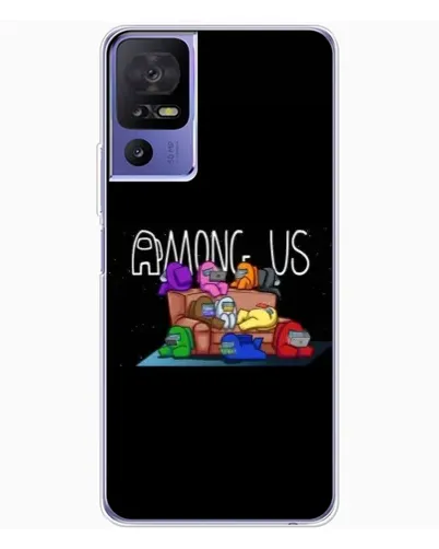 Чохол для TCL 605 з картинкою «Логотип Among Us»