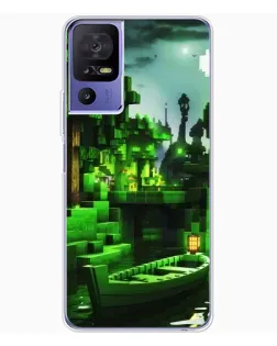 Чохол для TCL 605 з картинкою «Minecraft лісовий пейзаж» Чохол для TCL 605 з картинкою «Minecraft лісовий пейзаж»