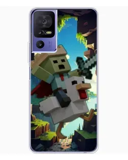 Чохол для TCL 605 з картинкою «Стів та гусь» Чохол для TCL 605 з картинкою «Стів та гусь»