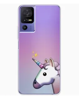 Чехол для TCL 605 с картинкой «Единорог градиент» Чехол для TCL 605 с картинкой «Единорог градиент»