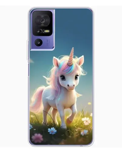 Чехол для TCL 605 с картинкой «Единорог на поляне» Чехол для TCL 605 с картинкой «Единорог на поляне»