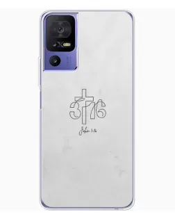 Чохол для TCL 605 з картинкою «Івана 3:16 Хрест» Чохол для TCL 605 з картинкою «Івана 3:16 Хрест»