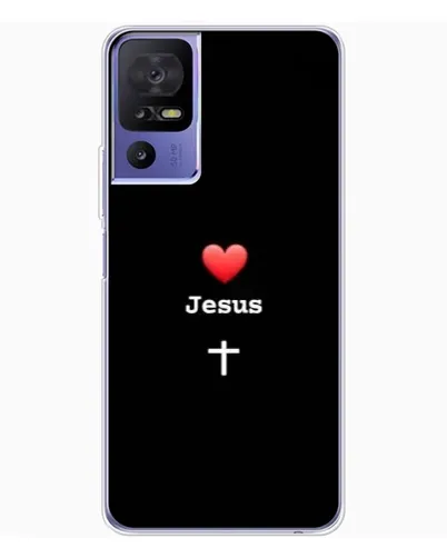 Чохол для TCL 605 з картинкою «Серце - Jesus»